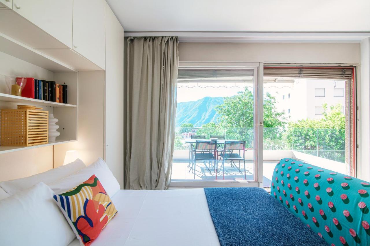 Panoramic Studio By Quokka 360 - Open Space Apartment With Terrace Lugano Eksteriør bilde