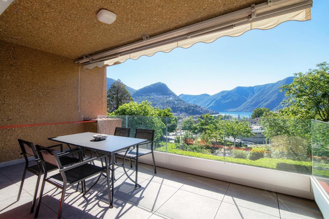 Panoramic Studio By Quokka 360 - Open Space Apartment With Terrace Lugano Eksteriør bilde