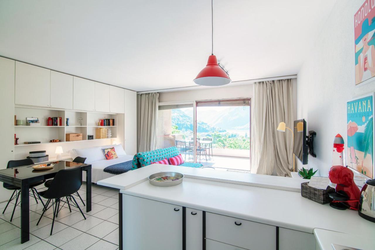 Panoramic Studio By Quokka 360 - Open Space Apartment With Terrace Lugano Eksteriør bilde