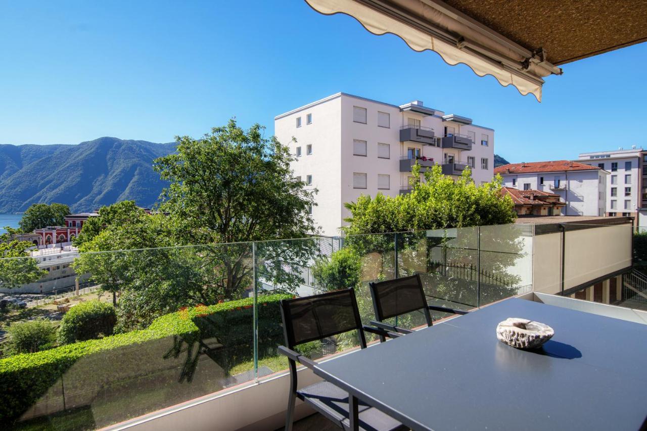 Panoramic Studio By Quokka 360 - Open Space Apartment With Terrace Lugano Eksteriør bilde