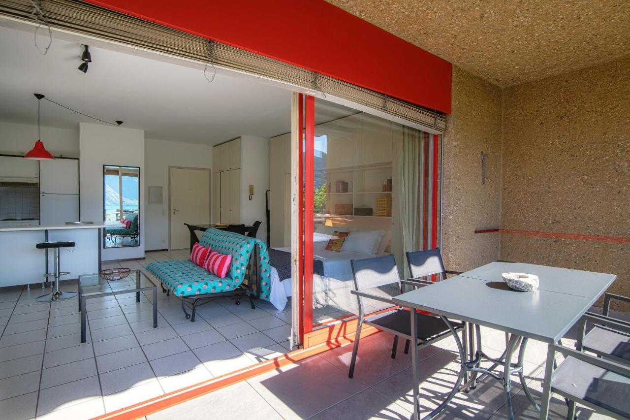 Panoramic Studio By Quokka 360 - Open Space Apartment With Terrace Lugano Eksteriør bilde